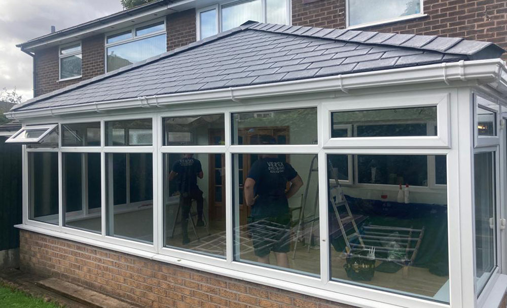 Conservatory Roof Replacement in Chadderton, Oldham, Manchester | Vertex Rooflines