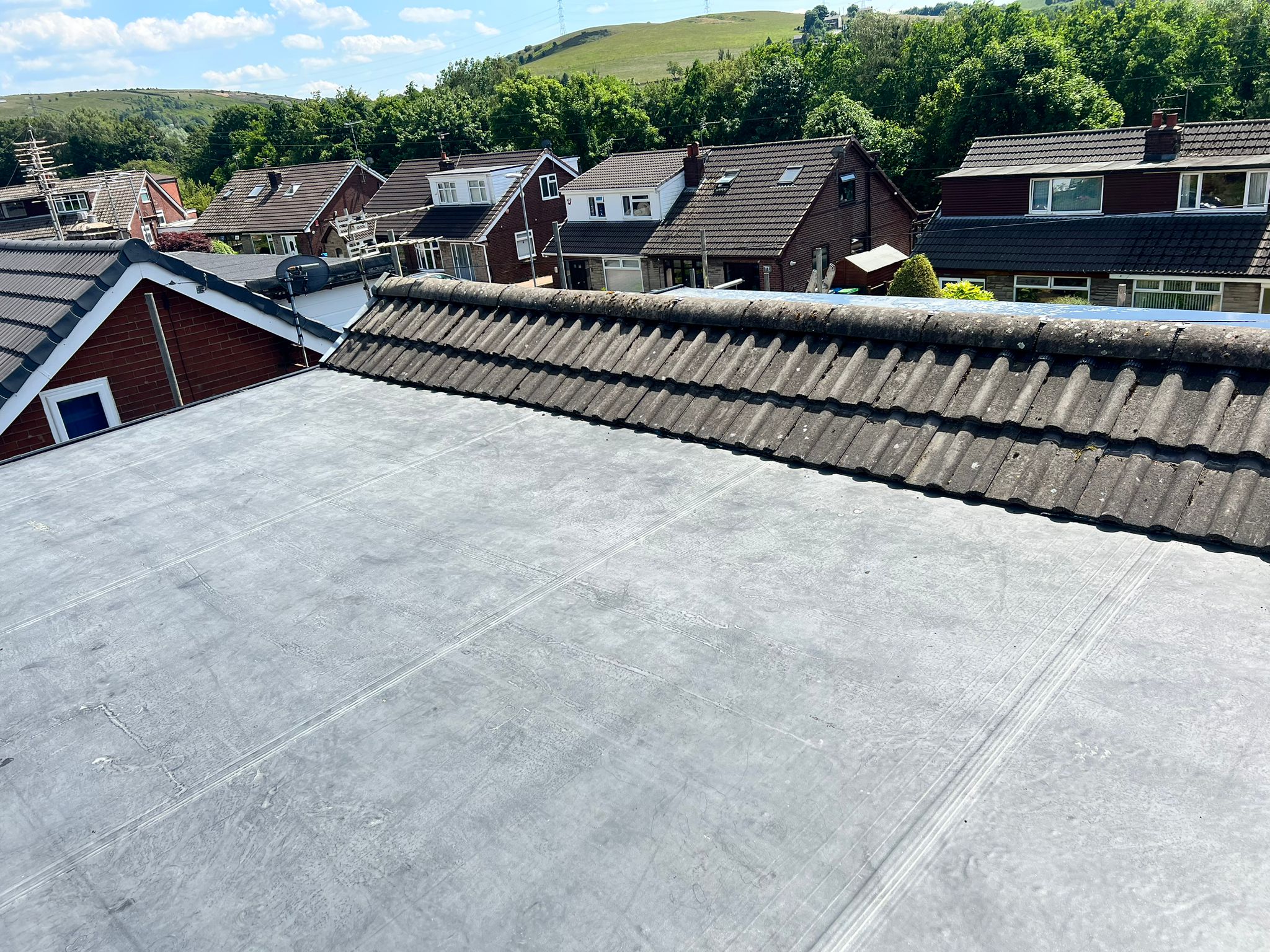 Flat Roofs in Chadderton, Oldham, Manchester
